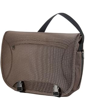 Umhängetasche Schultertasche Messenger Bag ideal für Notebook Tablet Netbook braun