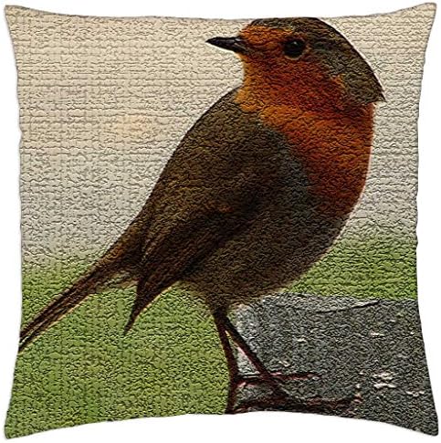 Red Robin - Throw Pillow Cover Case (18
