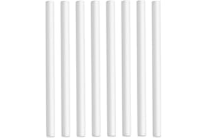 BRUISLARD 24Pcs Humidifier Filter Refills, 14 x 0.8cm Cotton Replacement Sticks for USB Portable Small Humidifiers in Office and Bedroom