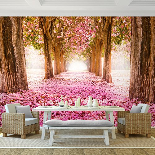 Fototapete Allee 308 x 220 cm – Vliestapete – Wandtapete – Vlies Phototapete – Wand – Wandbilder XXL – !!! 100% MADE IN GERMANY !!! Runa Tapete 9044010b - 2