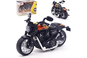 FCXVXCL Kid Motorbike Toys,Pull Back Toy Cars Alloy Motorcycles Toys,Friction Powered Kids Toy Cars with Lights, Sounds & Automatic Drive for Boys Kids3