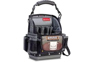 Veto Pro Pac TP6B Tool Pouch, Werkzeugtasche leer für Profis, Extrem robuste Werkzeugkoffer, Werkzeug Tasche mit V-SWAP™ system, Tool Bag, Techniker Tasche für Elektriker, Sanitär und Handwerker
