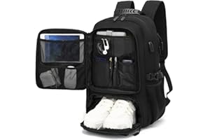 Aikelai 50L 60L 80L Groß Reiserucksack Herren,Erweiterbar Handgepäck Rucksack,Laptoptasche Arbeit Business Travel Backpacker Rucksack (80)