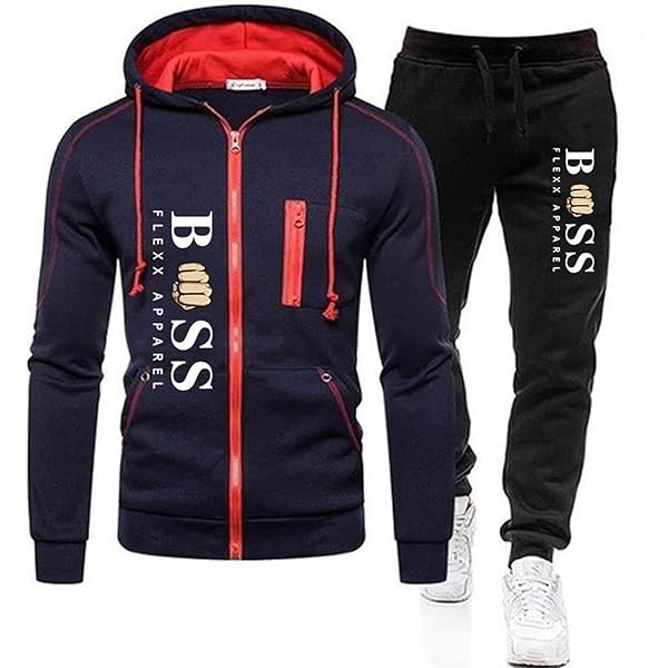 Trainingspak voor heren 2025 met print voor een casual dagelijkse stijl. Comfortabel en veelzijdig voor de winter. Ideaal om te combineren met T- shirts. Winter, Rood, 3XL Trainingspak voor heren 2025 met print voor een casual dagelijkse stijl. Comfortabel en veelzijdig voor de winter. Ideaal om te combineren met T- shirts. Winter, Rood, 3XL