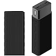 GadgetBite Silicon Soft Cover Case for Mi Boost Pro Power Bank 30000 mAh Battery [Power Bank NOT Included]-Black