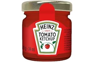 IDEA SHOPPING CENTER 20 BARATTOLINI KETCHUP HEINZ MONOPORZIONE BARATTOLINO DI VETRO 39g HOTEL