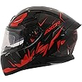 Axor Apex Hunter Black Red Helmet-XL