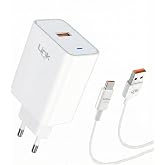 Linktech T461e Eco 45W (67-120W) QC3.0 Turbo Şarj Type-C Kablolu Şarj Aleti