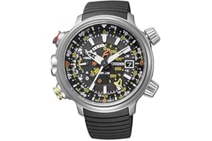 プロマスター Citizen Męski zegarek PROMASTER Diver analogowy sportowy solarny 2013 (importowany) BN4021-02E, czarny, pasek