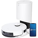 ECOVACS DEEBOT N8+ Robot aspirapolvere 2-in-1 Aspira e Lava,con Stazione di Svuotamento Automatico，Modalità Max+,Pulizia pers