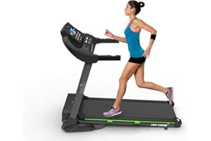 LIMEPEAKS FITNESS Limepeaks Foldable Auto Incline Treadmill, Run Upto 16KMH MP3,Bluetooth, Elite Runners,12 Pre-program's to choose from. LMP-T2000