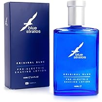 香水(男性用) blue stratos Eau de Toilette 100ml Blue Stratos Aftershave, Original Blue for Men, Bathroom