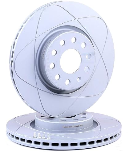 ATE Disco Freno Anteriore 320x30mm Per Audi Q5/A4/A5 - Ricambio Originale 8R0615301 - 2 Pezzi