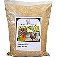 Foxtail Millet (Kangni), Bird Food for All Life Stages Canary, Finches, Waxbills, Budgies, Lovebirds, Cockatiels, Parrots & Parakeets, 1kg