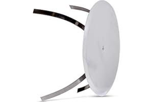 FIREFIX Fireplace Hole Cover/Pipe Cover Cap with Holding Brackets Universal up to Diameter 180 mm