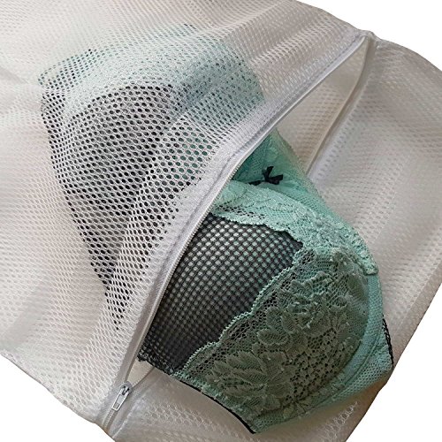 3er Set Wäschnetz für Feinwäsche und empfindliche Materialien, feinmaschig, Schuhbeutel Waschmaschine GP00583 - 2