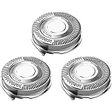 Testine di Ricambio Compatibili con SH50/50, Accessori di Ricambio per Rasoio, compatibile con Serie 5000 (S5xxx), AquaTouch 