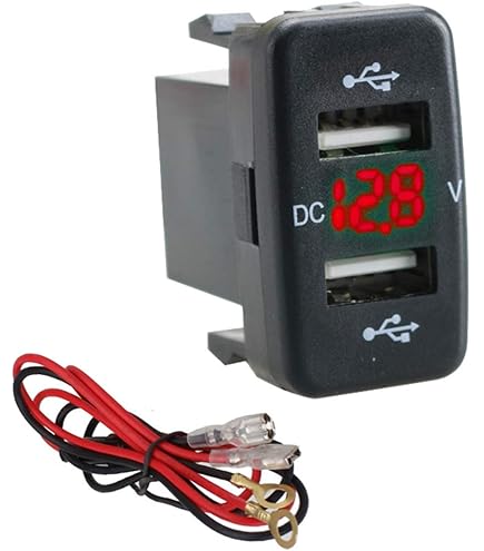 Presa USB 12V Con Display Digitale - Voltmetro Per Auto, Moto E Barche Con Design Permeabile - Foto 10