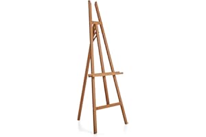 FUFSAWS Chevalet d'Atelier en Bois de Hêtre Huilé - Po