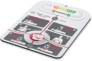 LifePad by Beurer, Resuscitation aid, Guides Through CPR Measures, Gives guidence on Optimum Compression Frequency and Pressure, Helps with Correct Positioning