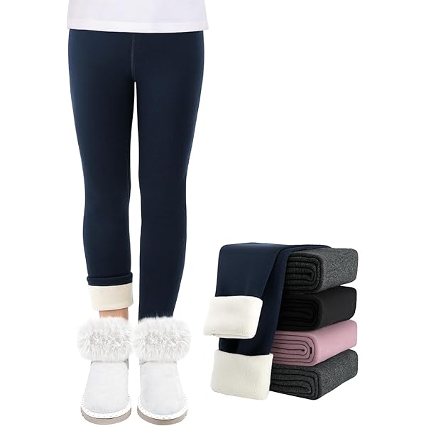 Baogaier Leggings Thermiques D'hiver Doublés En Polaire Pour