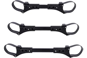 YOOTIKO 3pcs Stroller Connectors Set, Adjustable Twin Baby Pushchair Linker, Double Pram Joining Adapter Clips, Fits Most Stroller Frames, Turns Two Single Strollers into a Double Stroller, Easy to Install