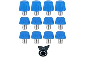 UNCLES 12Pcs Calcio Spikes Chiodi Vite Tacchetto Calcio Borchie di Ricambio Calcio Tacchetti Per Le Donne Uomo Ragazzo E Ragazza Scarpe Da Calcio Stivali Spikes