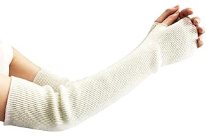 Amorar Guanti Invernali da Donna Scaldamuscoli in Maglia Scaldamuscoli in Cashmere Scaldamani da Polso Senza