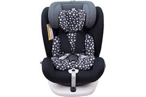 JYOKO KIDS Fodera per riduttore seggiolino auto in cotone Compatibile con Joie Spin 360 (Winter Sky)