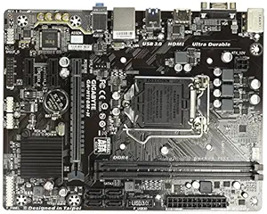 Gigabyte GA-H110M-H M-ATX Motherboard with Realtek GbE LAN, 6th and 7th Gen Intel Processor Support