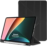 Microsonic Xiaomi Redmi Pad 2 i&ccedil;in Kılıf Origami Pencil Siyah [Redmi Pad 2 ile Uyumlu Kılıf - Siyah]