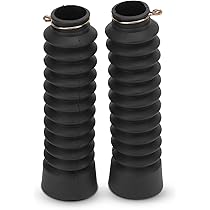 Copritubo Forcella Moto In Gomma - 205x42 Mm, Nero, Universale - Foto 12