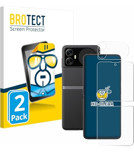 BROTECT AirGlass Panzerfolie (3 Stück) Für Blackview BV8900 – Kratzfest 9H, Anti-Fingerprint, Made In Germany
