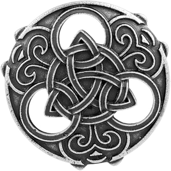 Spilla Da Kilt Con Nodo Celtico - Italia