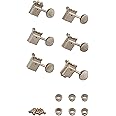 Fender Road Worn® Guitar Tuning Machine Heads, Set of 6, Road Worn Nickel Finish