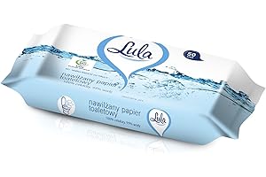 LULA Nawilżany papier toaletowy 99% wody, 50szt