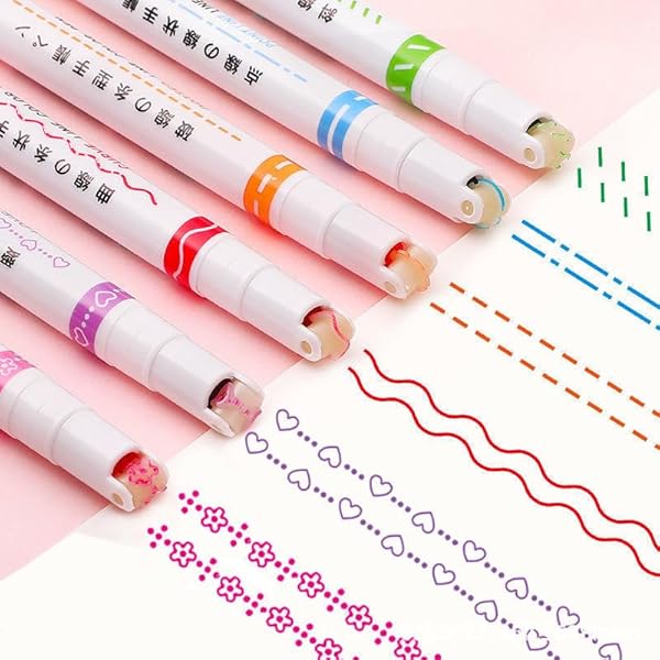 6 Pezzi Nastro Correttore A Zampe Di Gatto | Mini Corrector Bianco, Rosa E Nero | 5mm X 6m Per Scuola E Ufficio - Foto 5