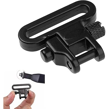 Viti Per Imbracatura Fucile - 3 Pezzi, Sgancio Rapido, Girevoli, Per Caccia - Foto 12