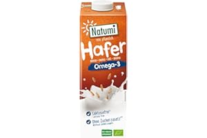 ‎NATUMI Natumi Organic Oats Omega-3 Drink Lactose Free Vegetable Pack of 8 (8 x 1L)