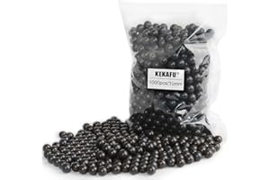 KEKAFU 1000 Stück 10 mm Steinschleuder Schleuder Munition Kugeln, Biologisch Abbaubar Zwille Tonkugeln, Bio Clayballs Slingshot Katapult, Schleudermunition