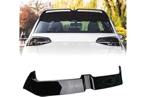 REXGEL ABS Spoiler Posteriori dell'Auto per Volkswagen VW Golf 7 MK7 VII 7.5 R-Line 2014-2020, Auto Tronco Posteriore Spoiler sul Tetto Alettone Posteriore Protezione