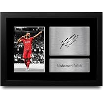 Stampa Incorniciata A4 Di Johan Cruyff Con Firma Autografa - Regalo Perfetto Per Tifosi Di Calcio Olandesi E Collezionisti