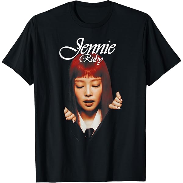 Official Jennie Ruby Heart T-Shirt : Amazon.co.uk: Fashion