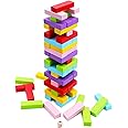 Webby Wooden Colorful Building Blocks Educational Game Toy 48 Pcs