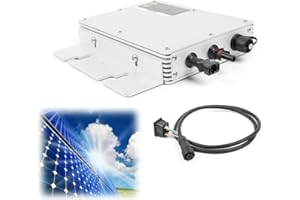 DIFU 300W MPPT Micro Inverter Sonnenkollektor Grid Tie Inverter Solar PV Kabellos Modul Wechselrichter Waterproof Modulwechselrichter WVC-300