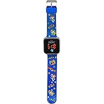 Orologio Digitale Paw Patrol Per Bambini - Cinturino In Silicone, Quadrante Rosso, Unisex, Modello PAW4354 - Foto 12