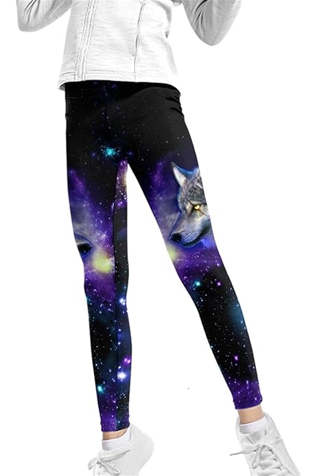 6t Leggings Girls Pack Girls' 4-Pack Athletic Leggings Super