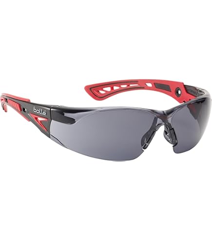 Occhiali Di Sicurezza Bolle SILIUM - Montatura Leggera, Lente Protettiva UV, Trattamento Antigraffio/antiappannamento