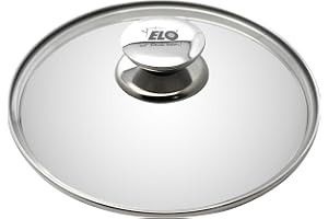 ELO 73021 glaslock Galant 20 cm, av glas med rostfri knapp