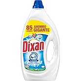 Dixan Gel Total 4+1, Detergente Líquido para Lavadora 85 Lavados, jabón líquido para lavar la ropa blanca y clara. Limpieza, 